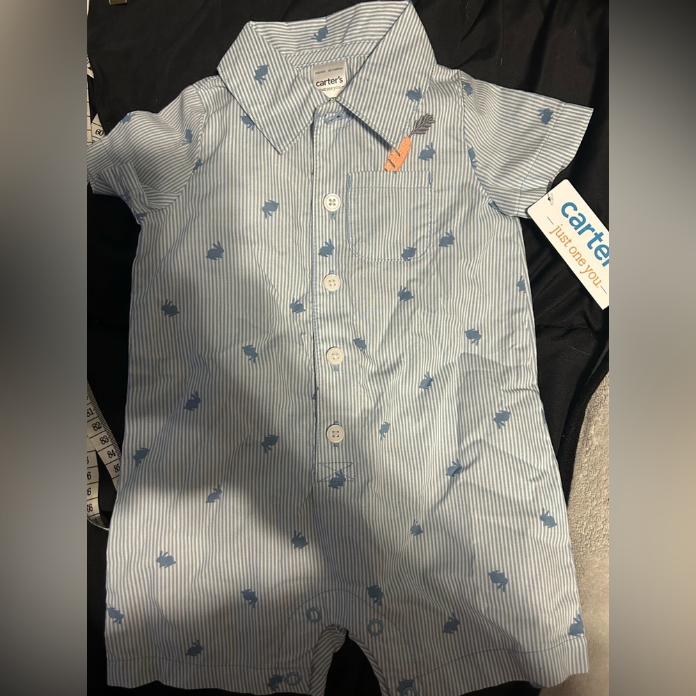 Carter's Striped Baby onsie